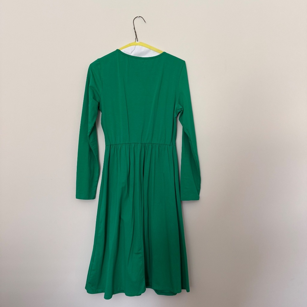 Ouges Women's Skater Dress | V Neck, Button Down,… - image 8